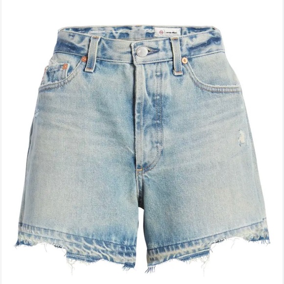 NWT💝AG Alexxis High Waist Chew Hem Cutoff Denim Shorts Size 27 - Picture 7 of 16